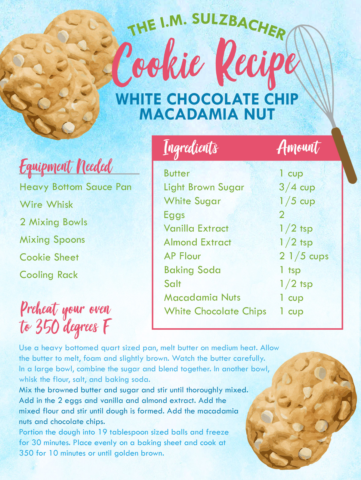 Cookie Recipe