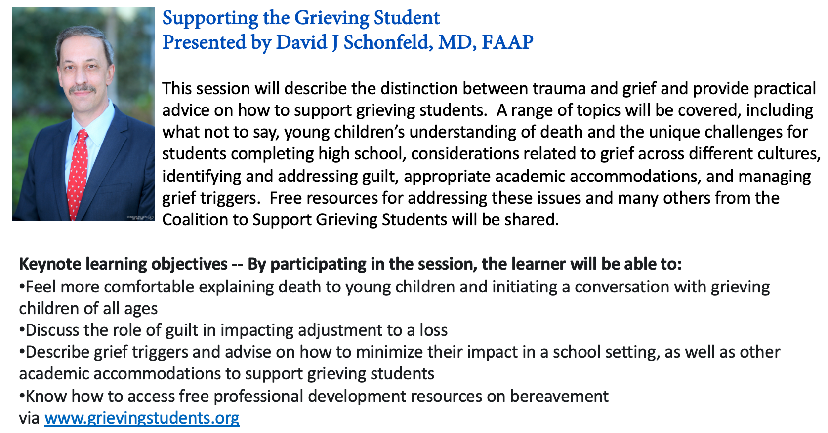 Key note description