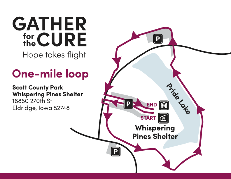 Gather for the Cure Map