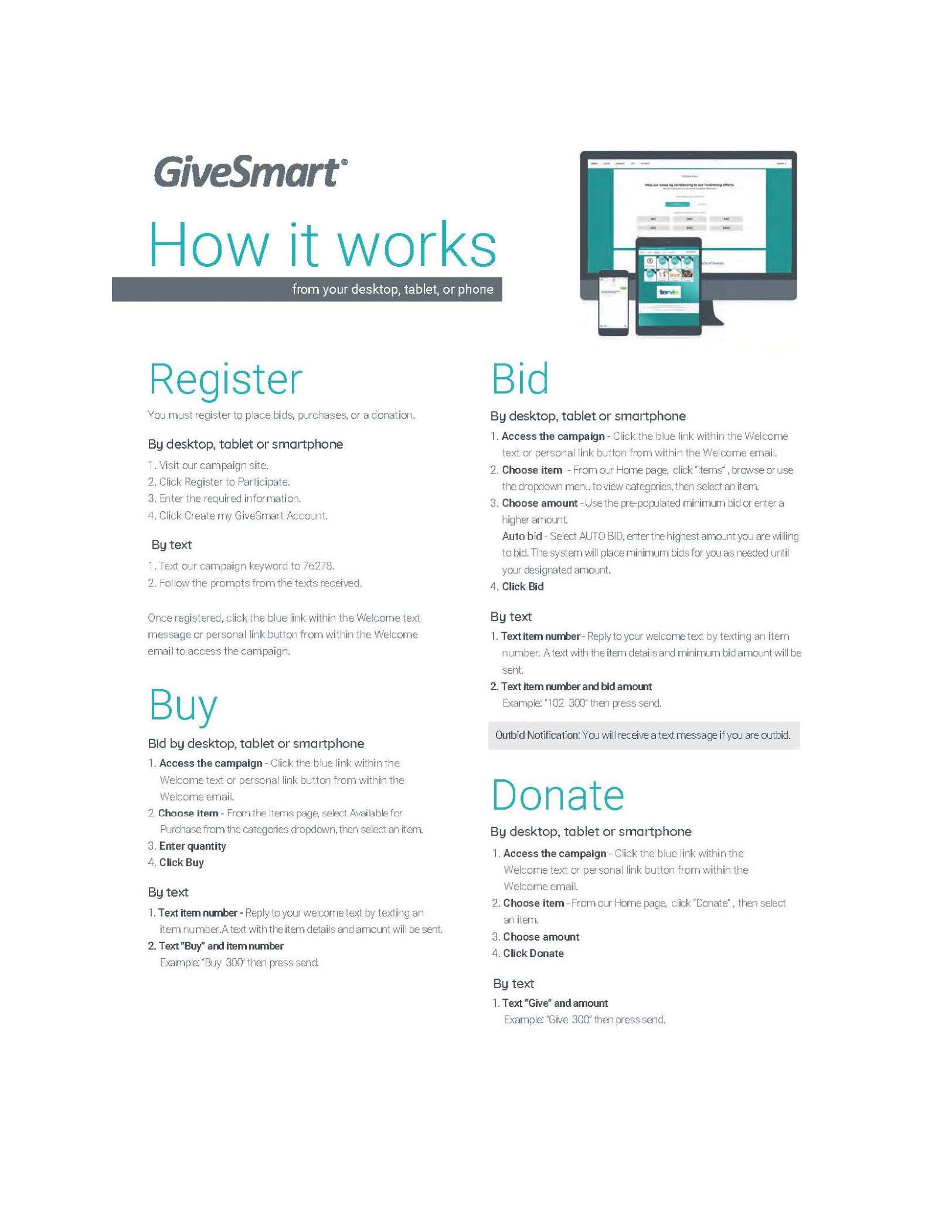 GiveSmart How To