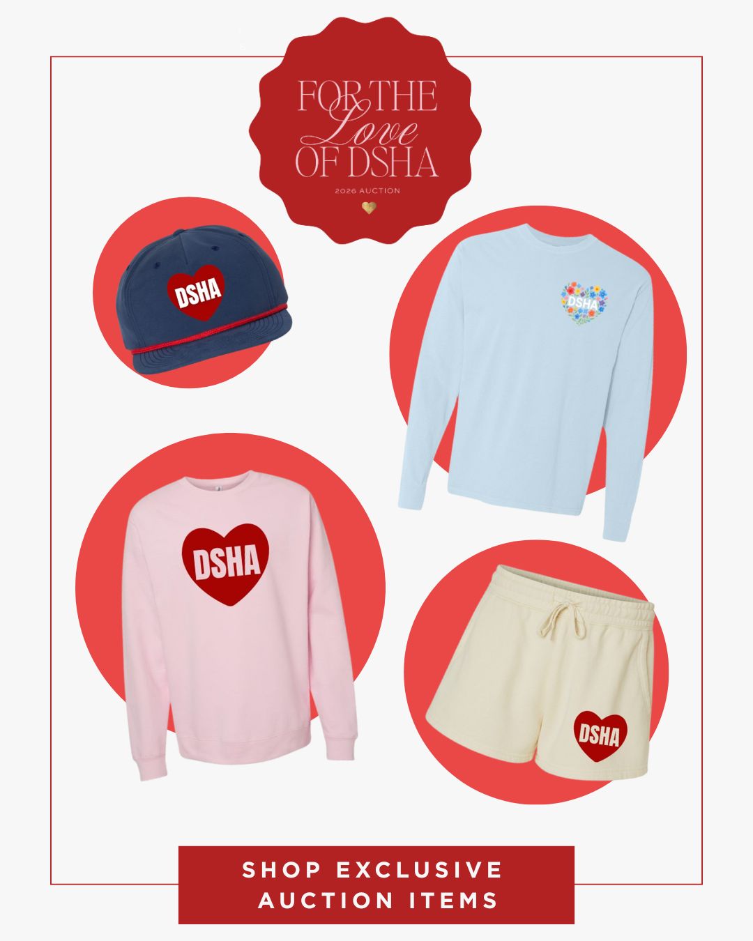 For the Love of DSHA Merchandise