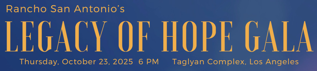 tickets for the Legacy of Hope Gala Rancho San Antonio