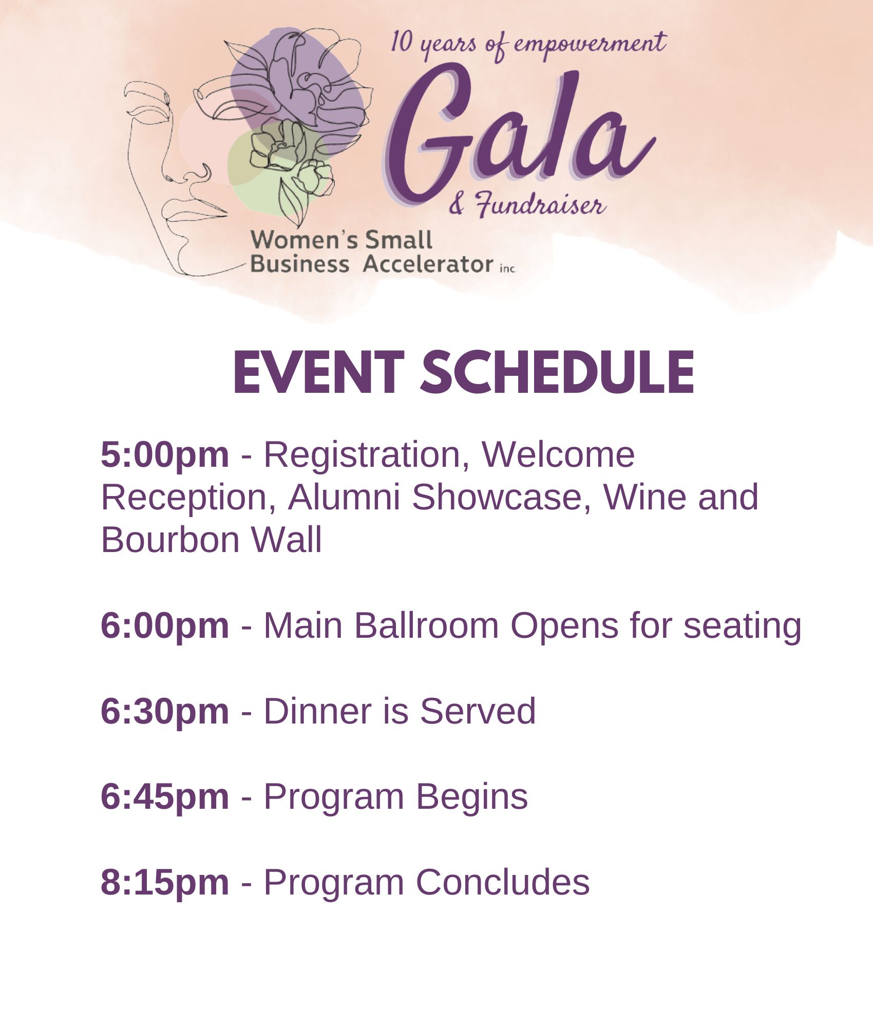 Event Schedule