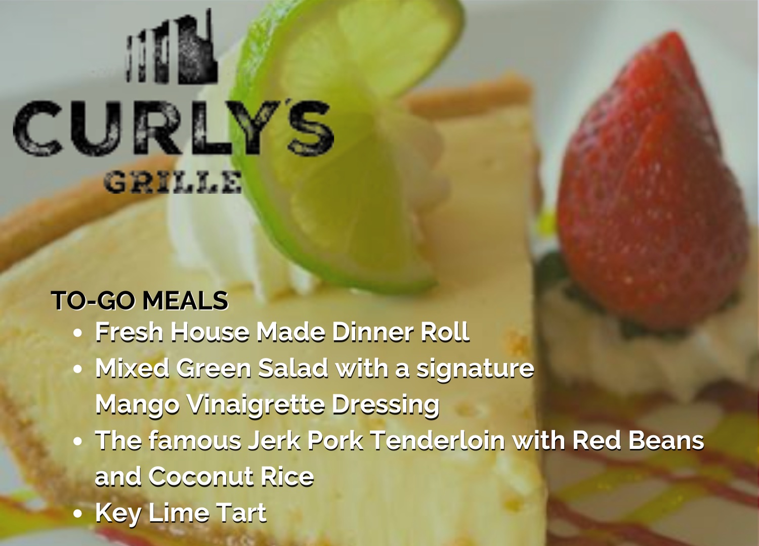 Curlys Menu