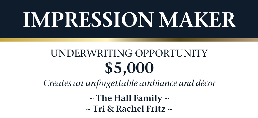 Impression Maker: The Hall Family; Tri & Rachel Fritz
