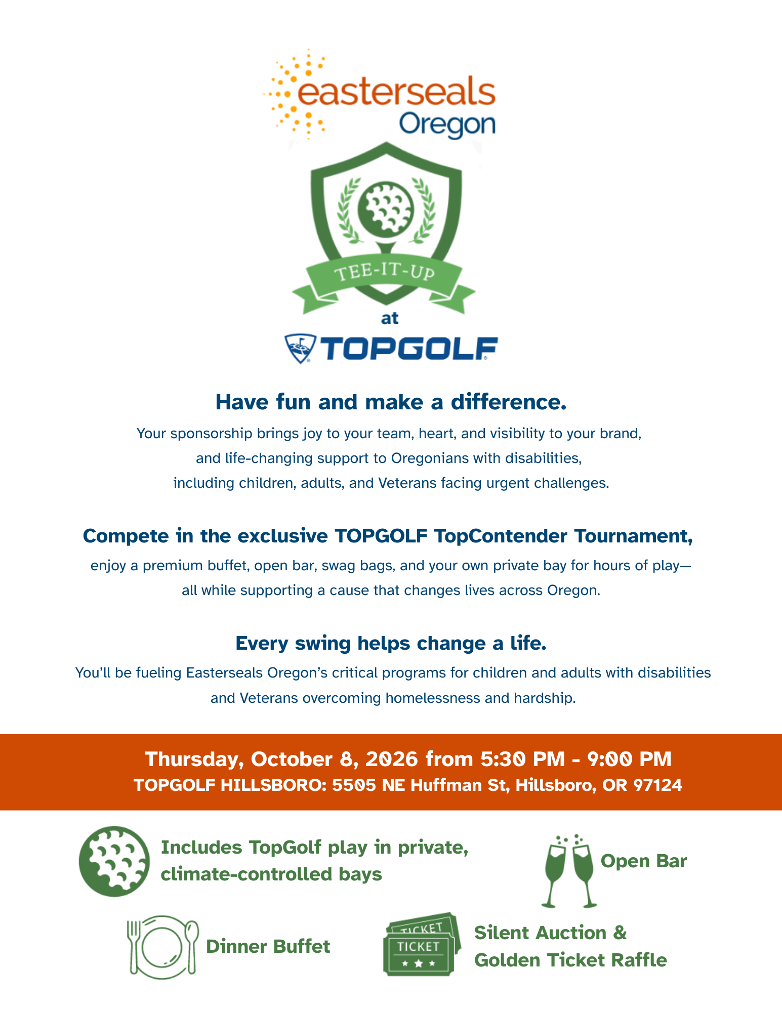 Topgolf event description