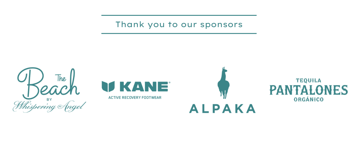 Sponsors: Whispering Angel, Kane, Alpaka, Pantalones Tequila