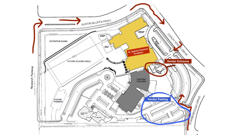Vendor Parking Map