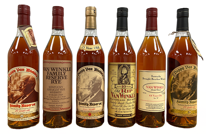 Pappy Van Winkel Bourbon Collection