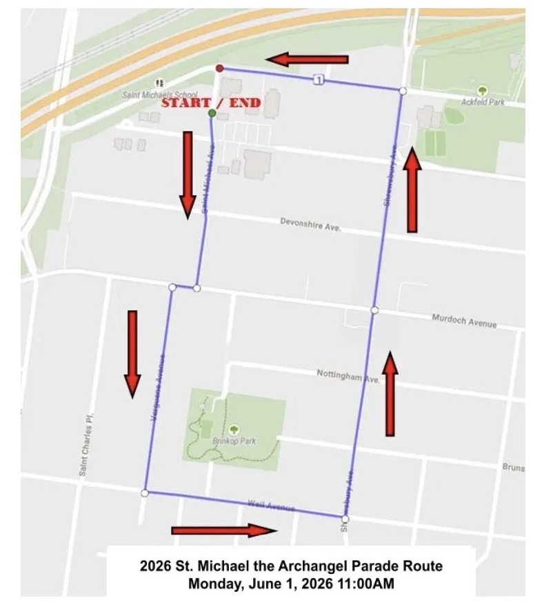2026 SMA Parade Route