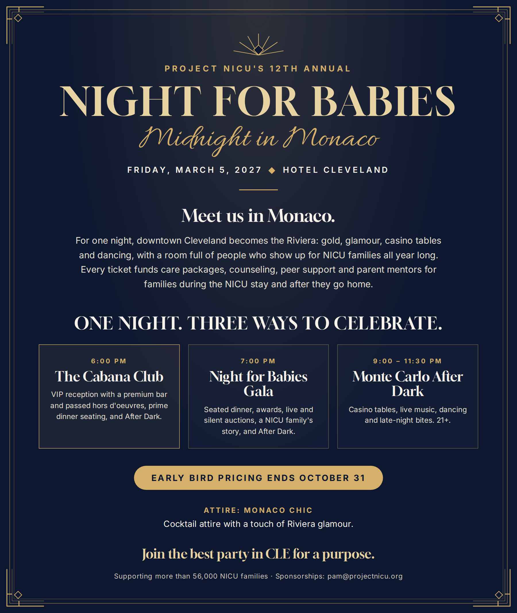 NIGHT FOR BABIES 2027