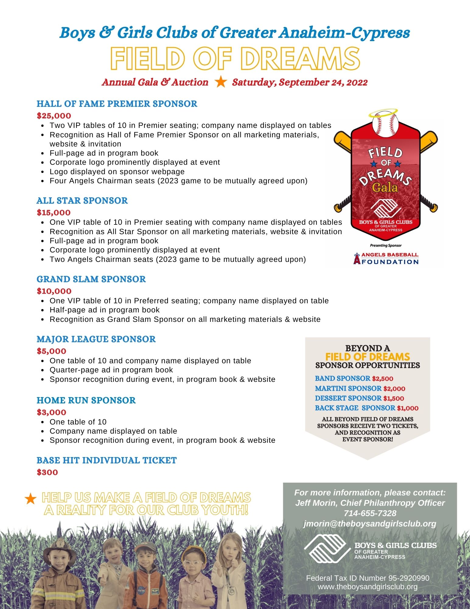 Sponsorship Opportunities