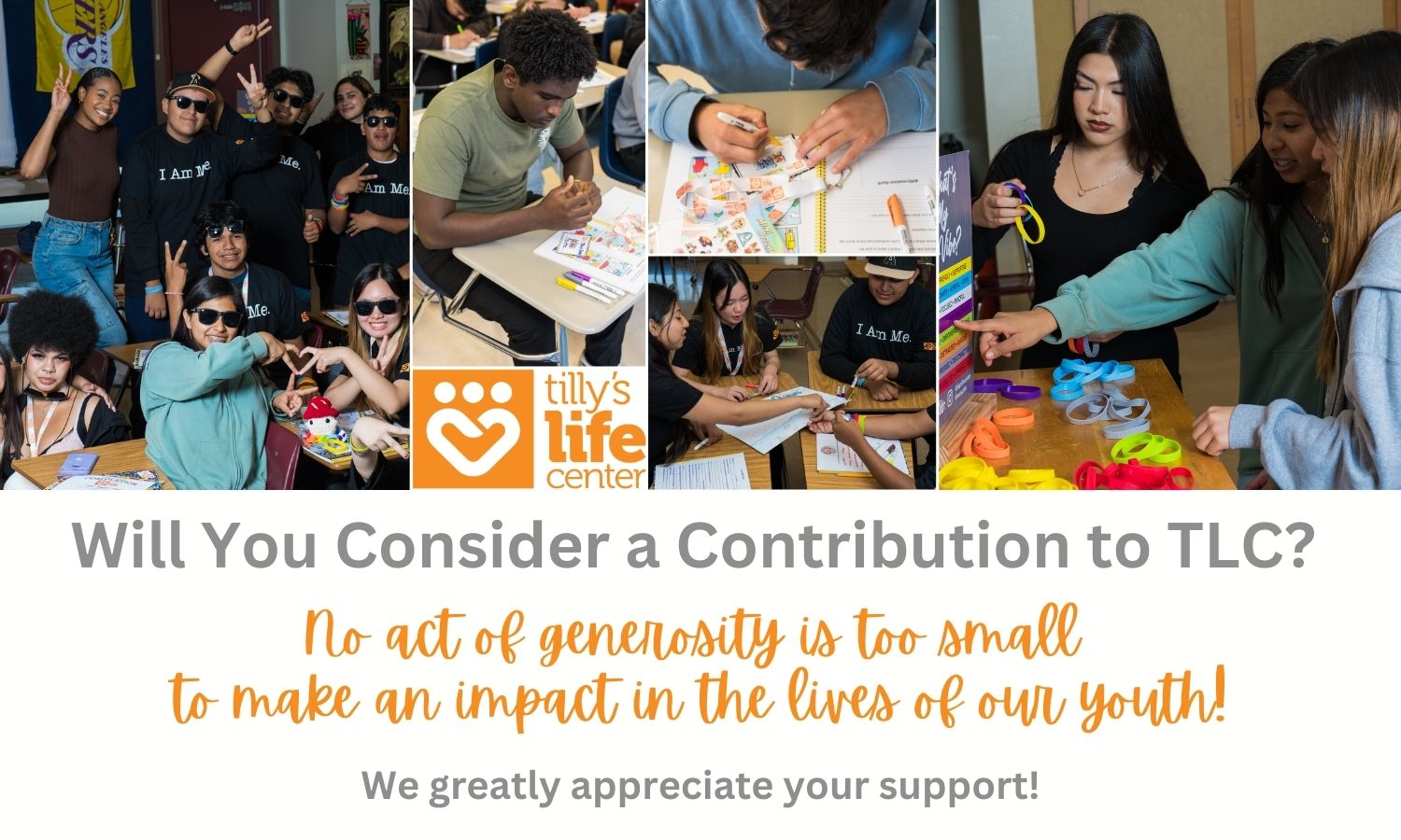 Donate to Tilly's Life Center