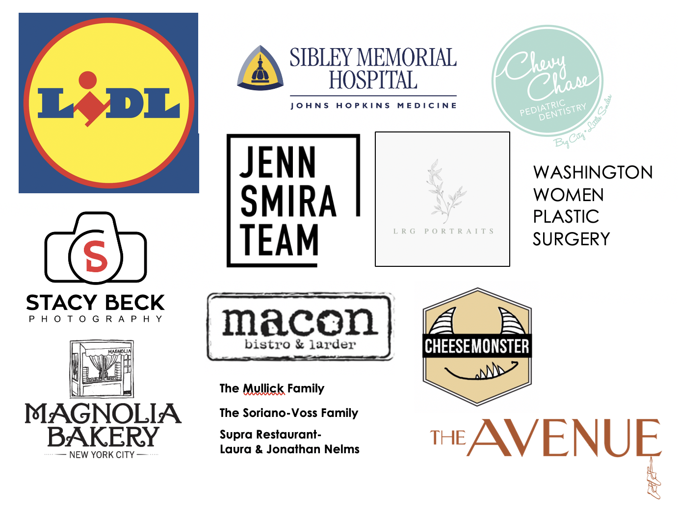 2019 Auction Sponsors
