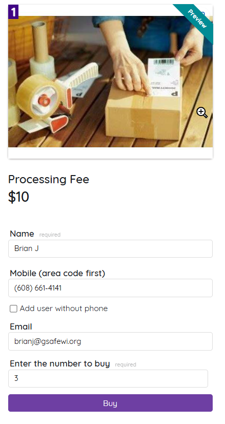 Processing Fee How-To
