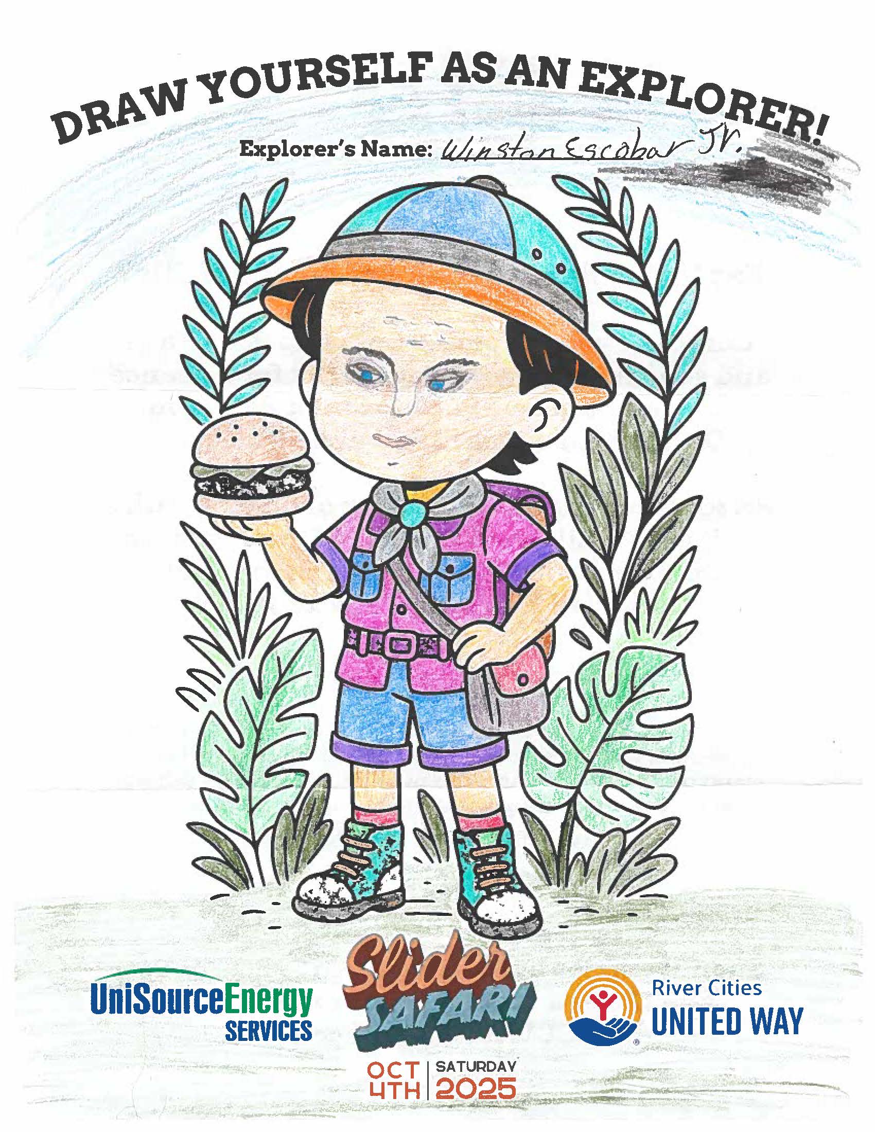 slider safari coloring contest winner.jpg Slider Safari Coloring Contest Winner