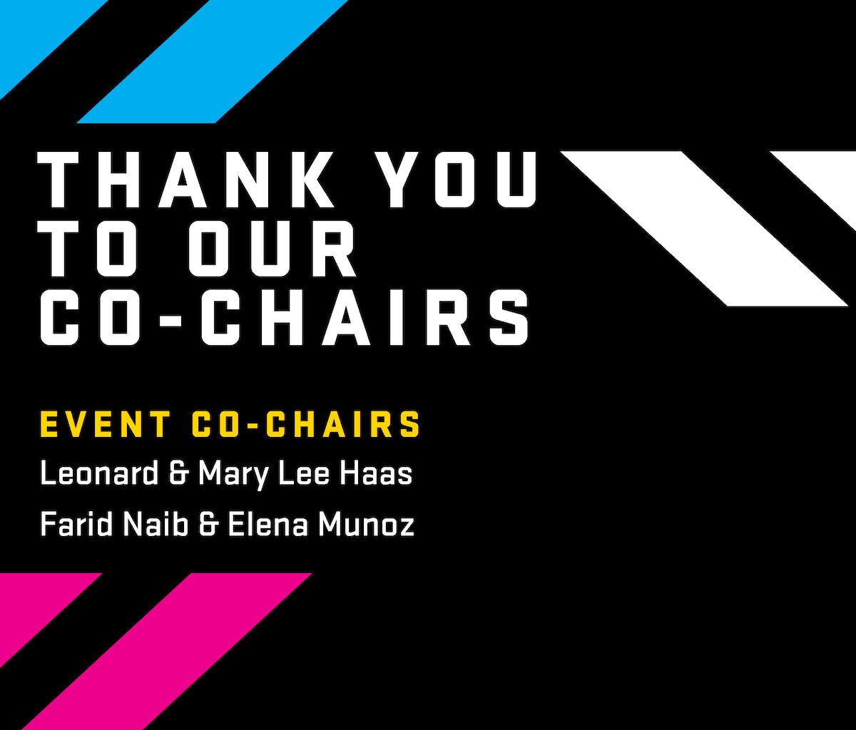 THANK YOU TO OUR EVENT CO-CHAIRS
