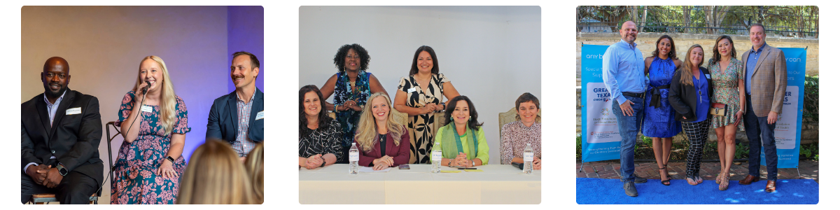 Photos from previous Big Hearts, Bright Futures lunches