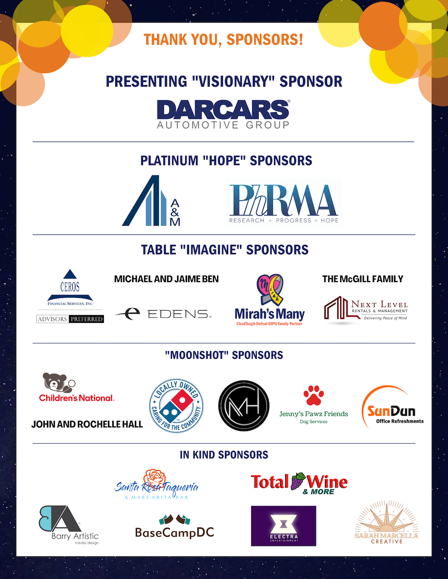 Dream Big Gala Sponsors