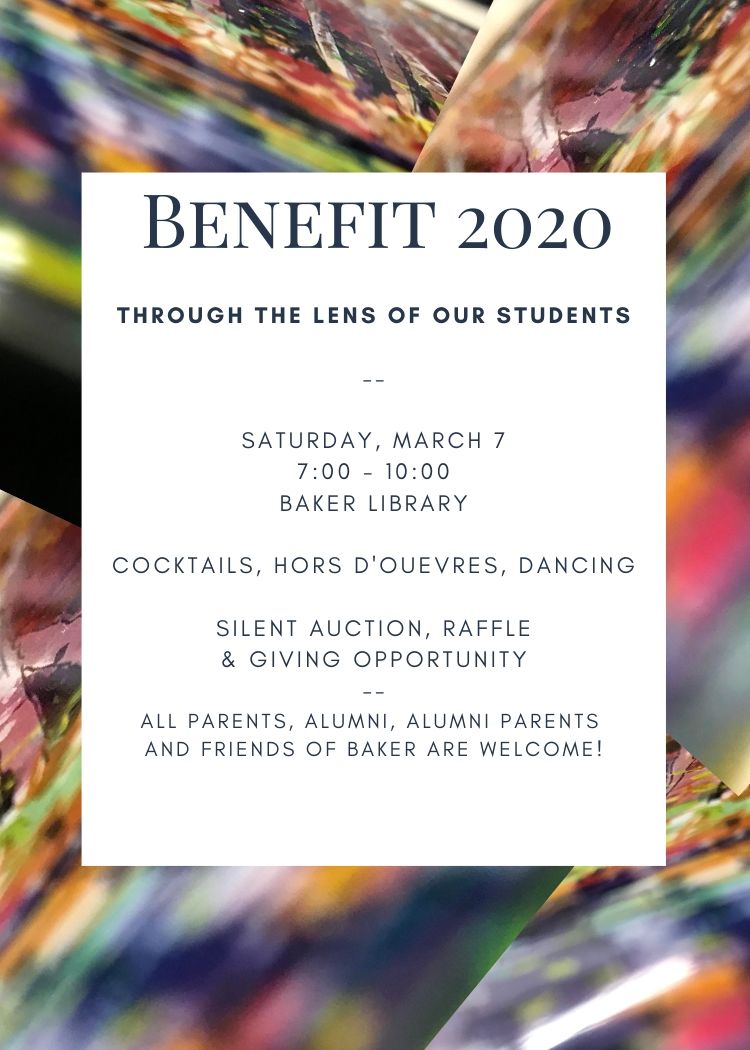 baker benefit 2020 event details