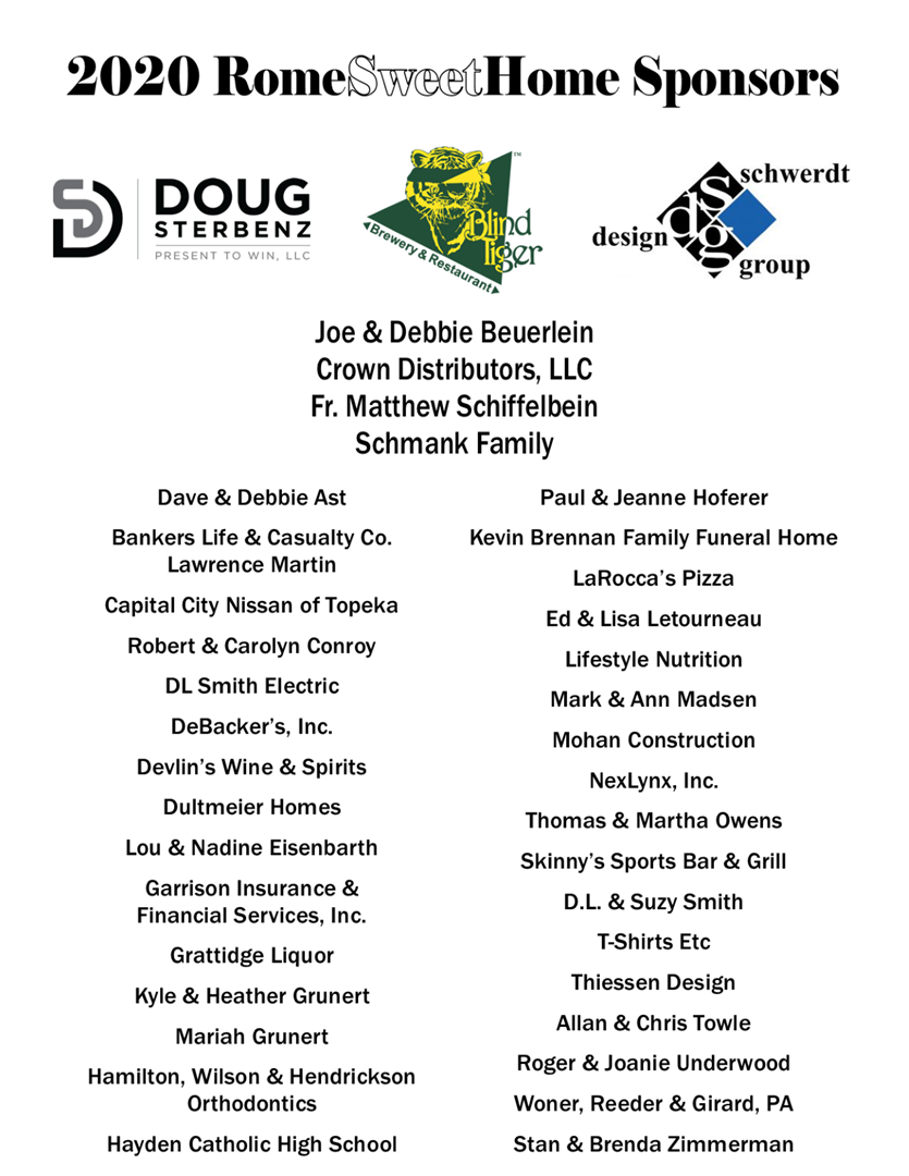 2020 RSH Sponsors