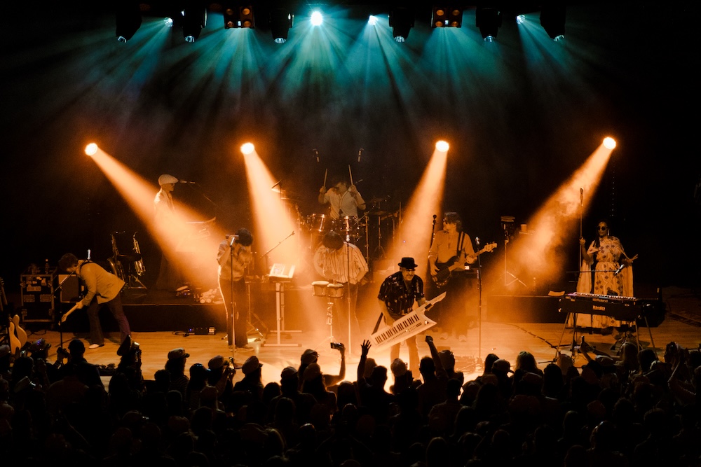 Yacht Rock Revue performs on stage