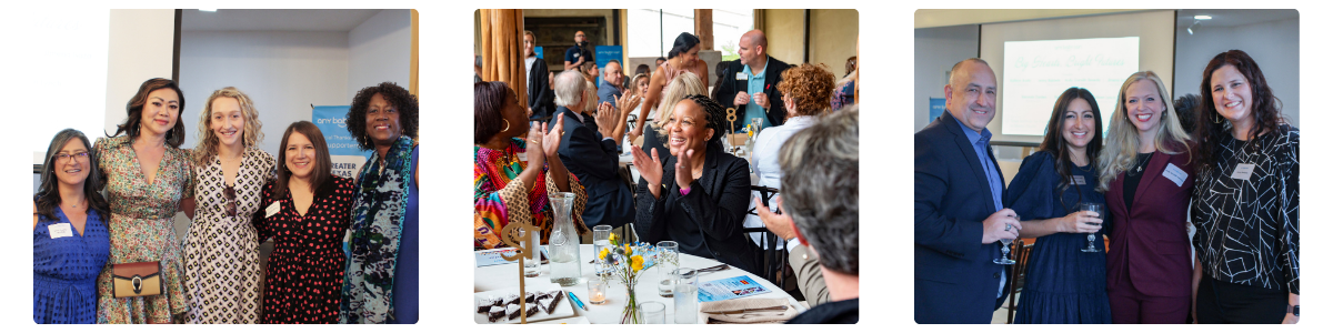 Photos from previous Big Hearts, Bright Futures lunches