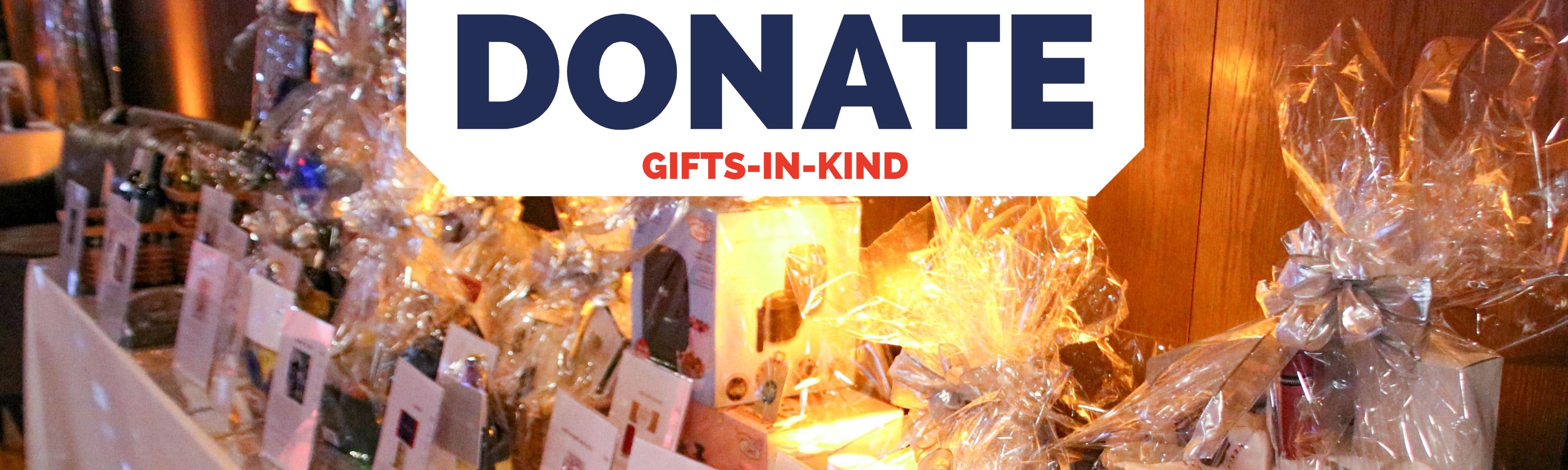 Donate Gifts-In-Kind