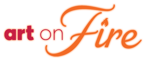 Art on Fire logo