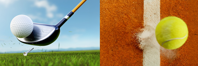 Golf and Tennis