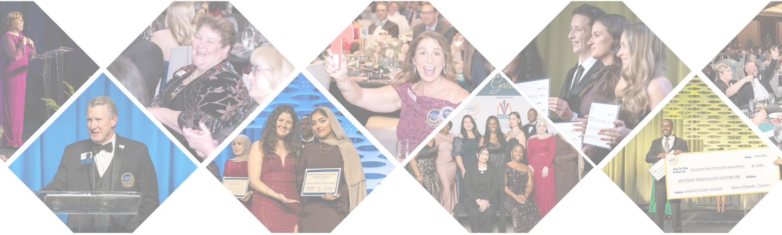 Moments from past AOF Honors Galas