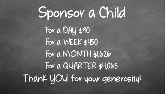 sponsor a child