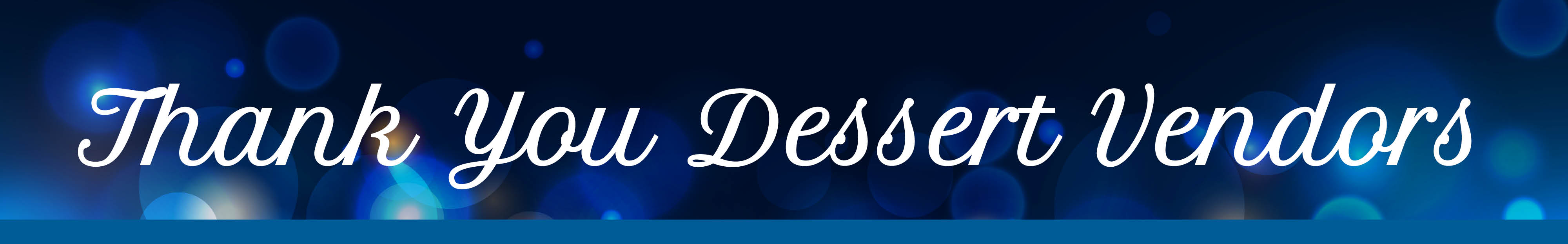 TY Dessert Vendors Heading