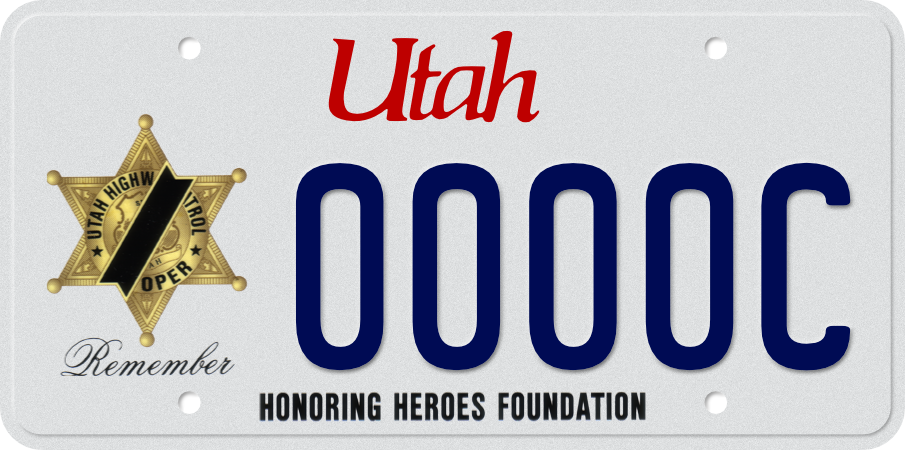 Honoring Heroes Plate