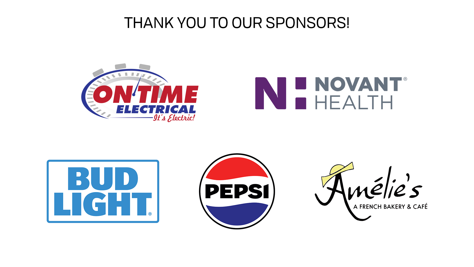 Thank You SPonsors