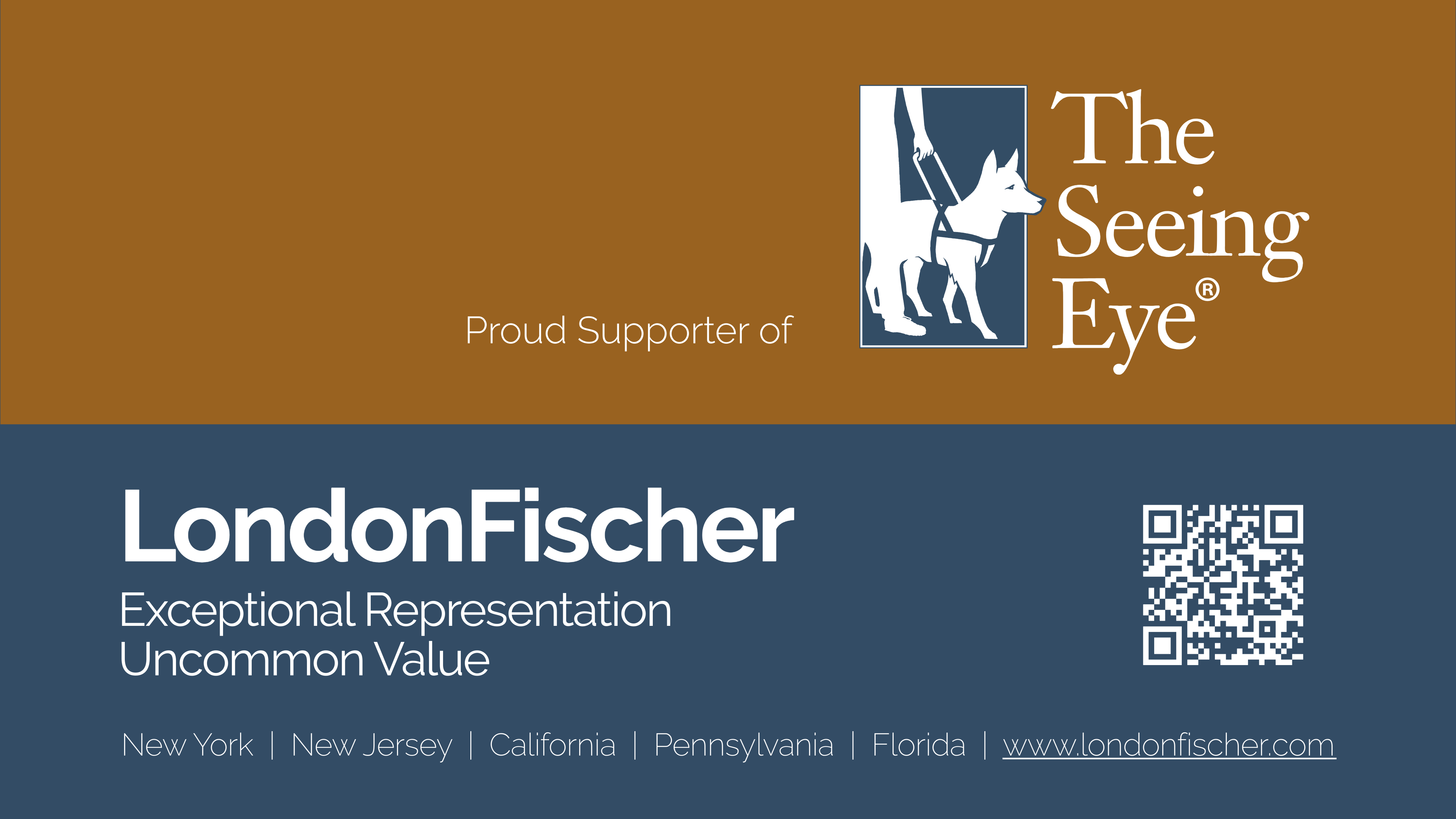 London Fischer - Ad Journal The Seeing Eye GalaGALA 