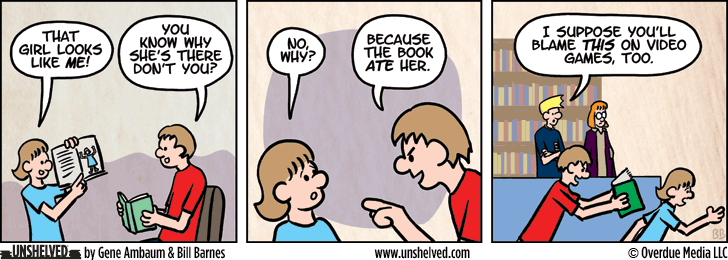 Unshelved comic strip