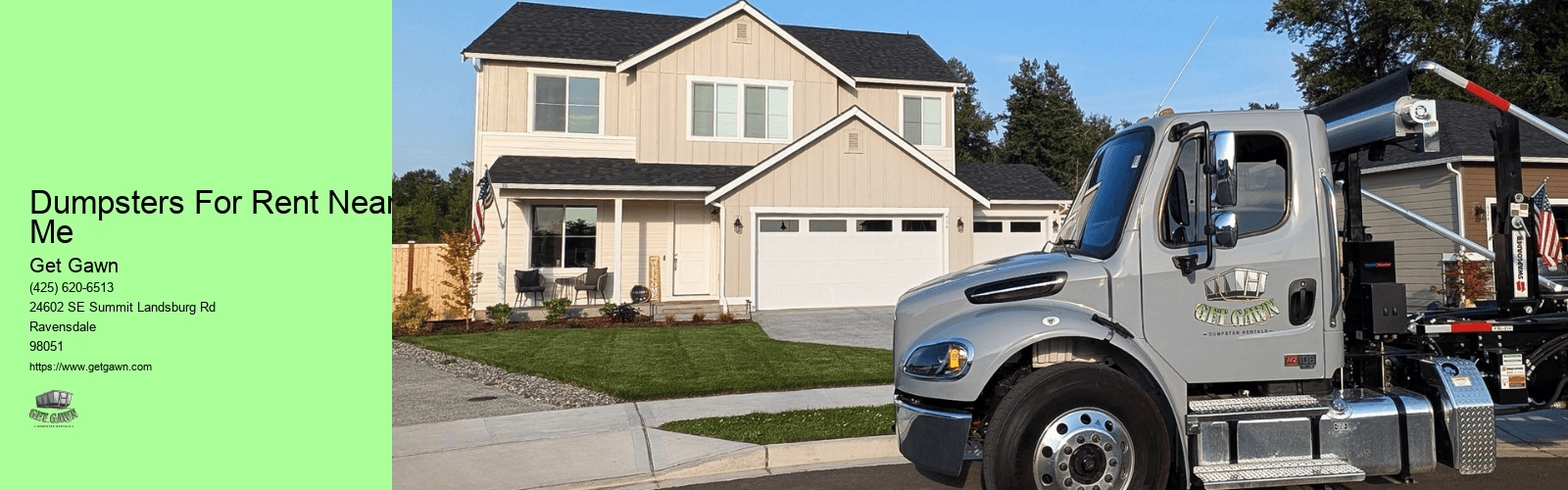 Dumpsters For Rent Near Me