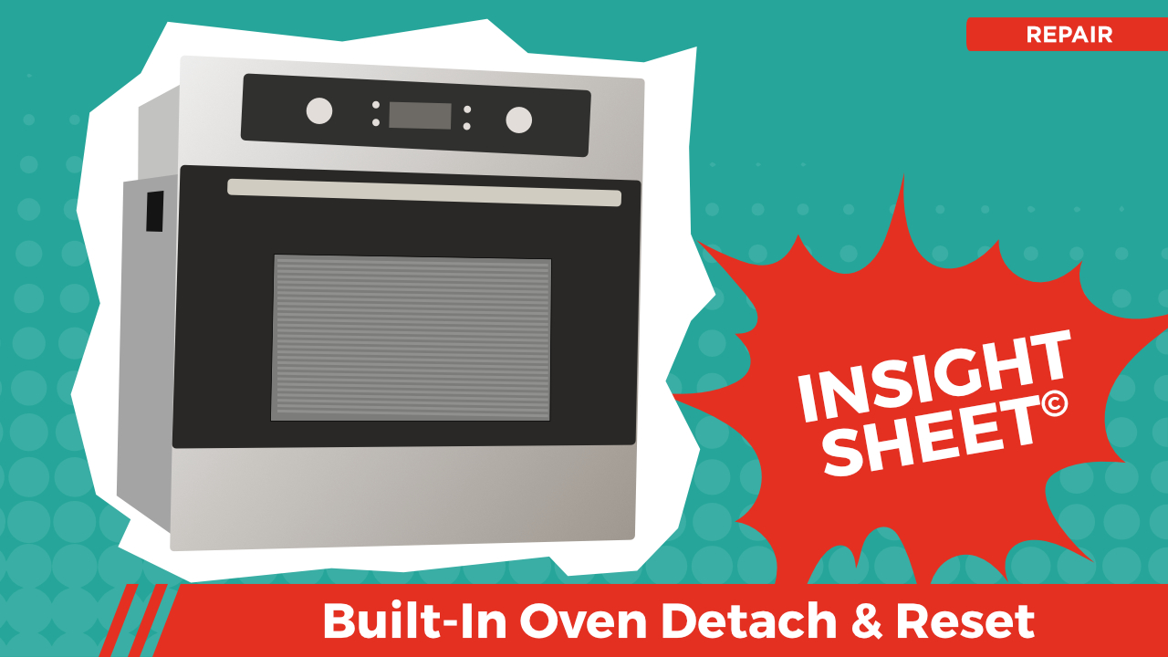 Oven Detach & Reset Insight Sheets Database Actionable Insights
