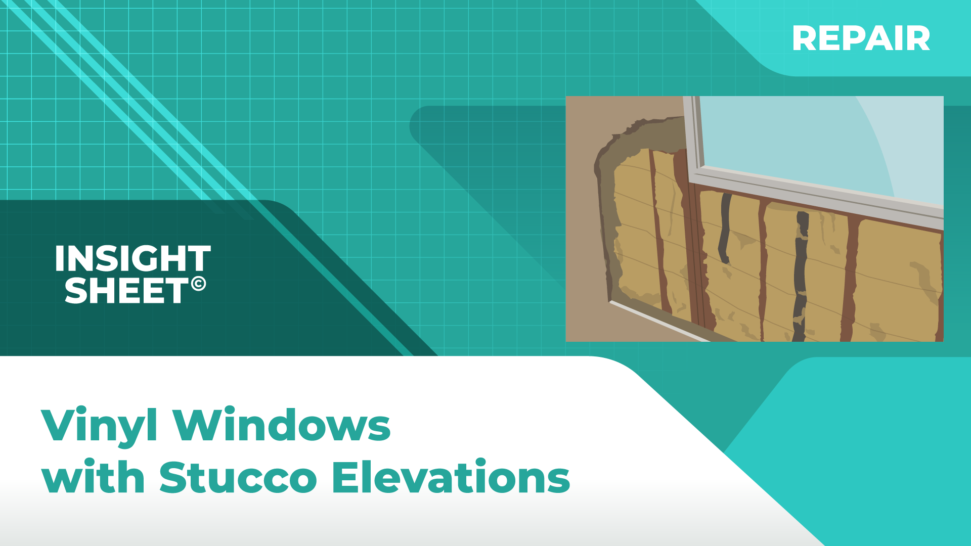 Vinyl Windows with Stucco Elevations Insight Sheets Database