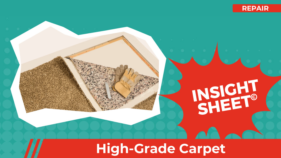 HighGrade Carpet Insight Sheets Database Actionable Insights