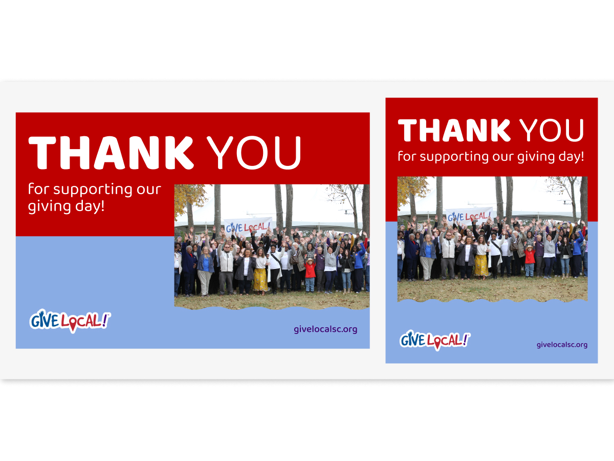 Thank You Postcard and Social Post