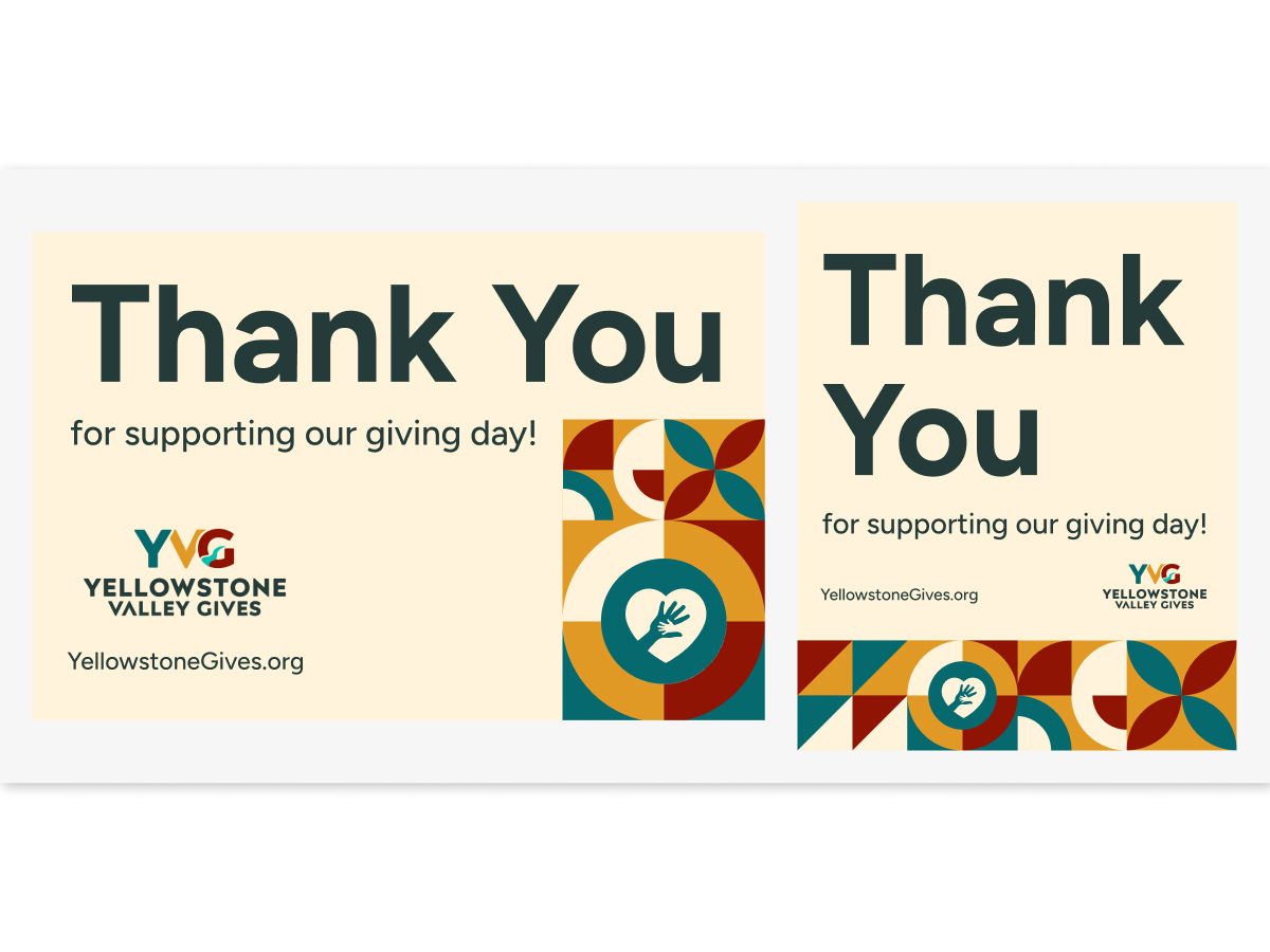 Thank You Postcard and Social Post