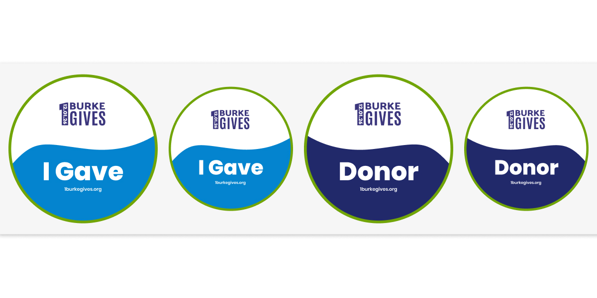 'I Gave' Sticker and Badge