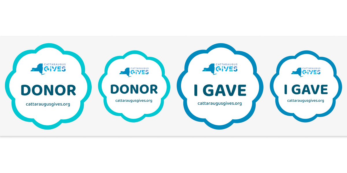 'I Gave' Sticker and Badge