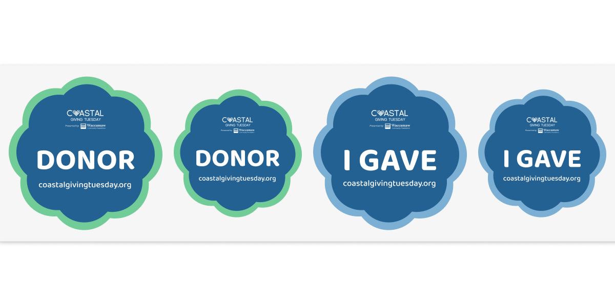 'I Gave' Sticker and Badge