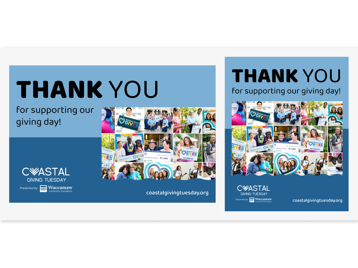 Thank You Postcard and Social Post