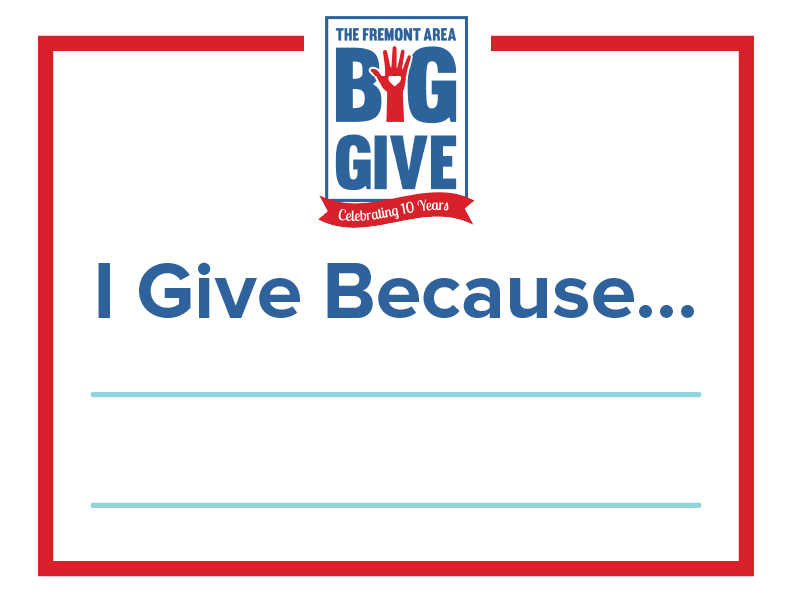 I Give Because Poster