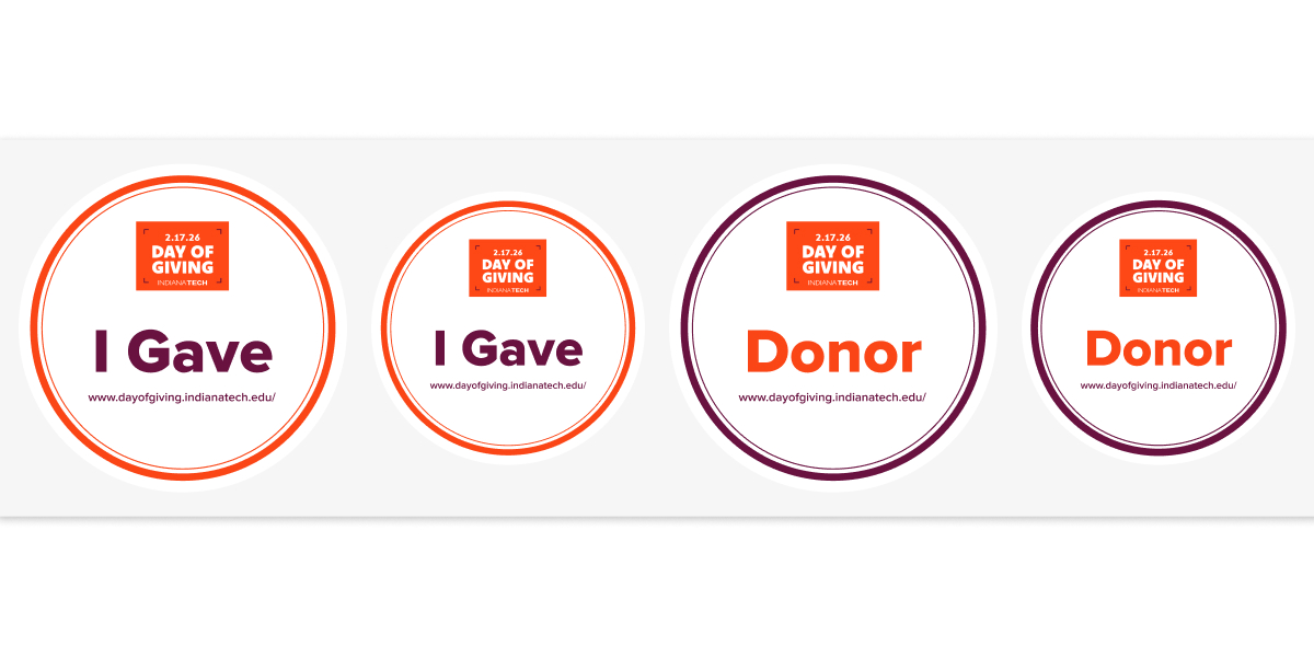 'I Gave' Sticker and Badge