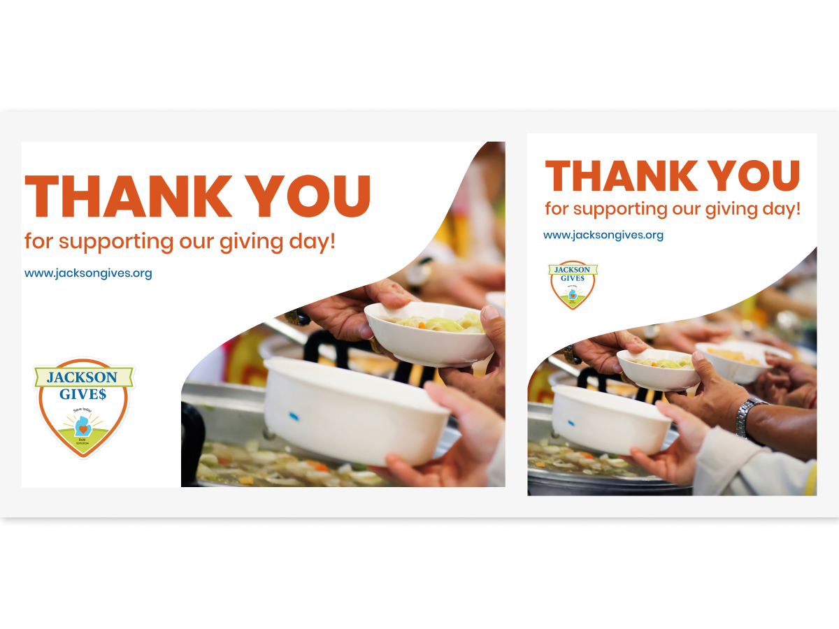 Thank You Postcard and Social Post